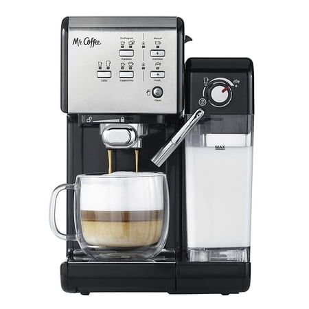 Mr. Coffee One-Touch CoffeeHouse Espresso and Cappuccino Machine,