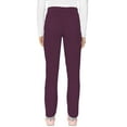 thumbnail image 6 of Med Couture Scrub Pants for Women, Jersey Waist Yoga Bottoms, 6 Pockets with Mid Rise Drawstring Waistband - MC7725, 6 of 7