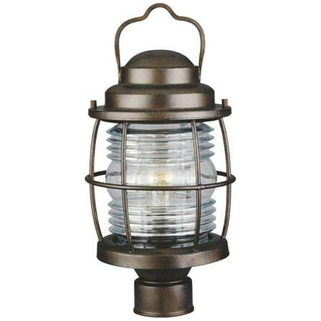 Kenroy Home 90956GC Beacon Post Lantern- Gilded Copper Finish