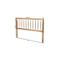 thumbnail image 6 of King Size Headboard - Ash Walnut Wood, Modern Design - Bedroom Headboard for Platform Beds, 6 of 6
