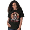 thumbnail image 4 of Betty Boop Urban Streetwear Florals Short Sleeve Women's Graphic Tee Brisco Brands S, 4 of 5