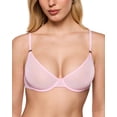 thumbnail image 1 of Sostén INLYRIC Cosnufy Transparente Balconette con Aros Rosa 36A, 1 of 5