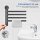 thumbnail image 3 of ColoMX Toallero de brazo articulado: Toallero giratorio de 4 barras para baño - Toallero de pared con ventosa sin taladro para inquilinos y personas que se mudan con frecuencia, 3 of 8