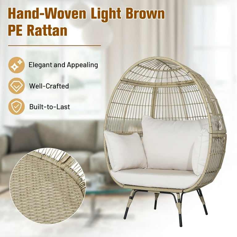 Stationary egg chair target sale