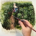thumbnail image 5 of Creative Mark Mimik Kolinsky Watercolor Brush - # 6 Filbert - Long Handle Synthetic Paint Brush - Handmade in Germany - Synthetic Sable Paint Brushes for Professional Artists - Animal-Friendly, 5 of 7