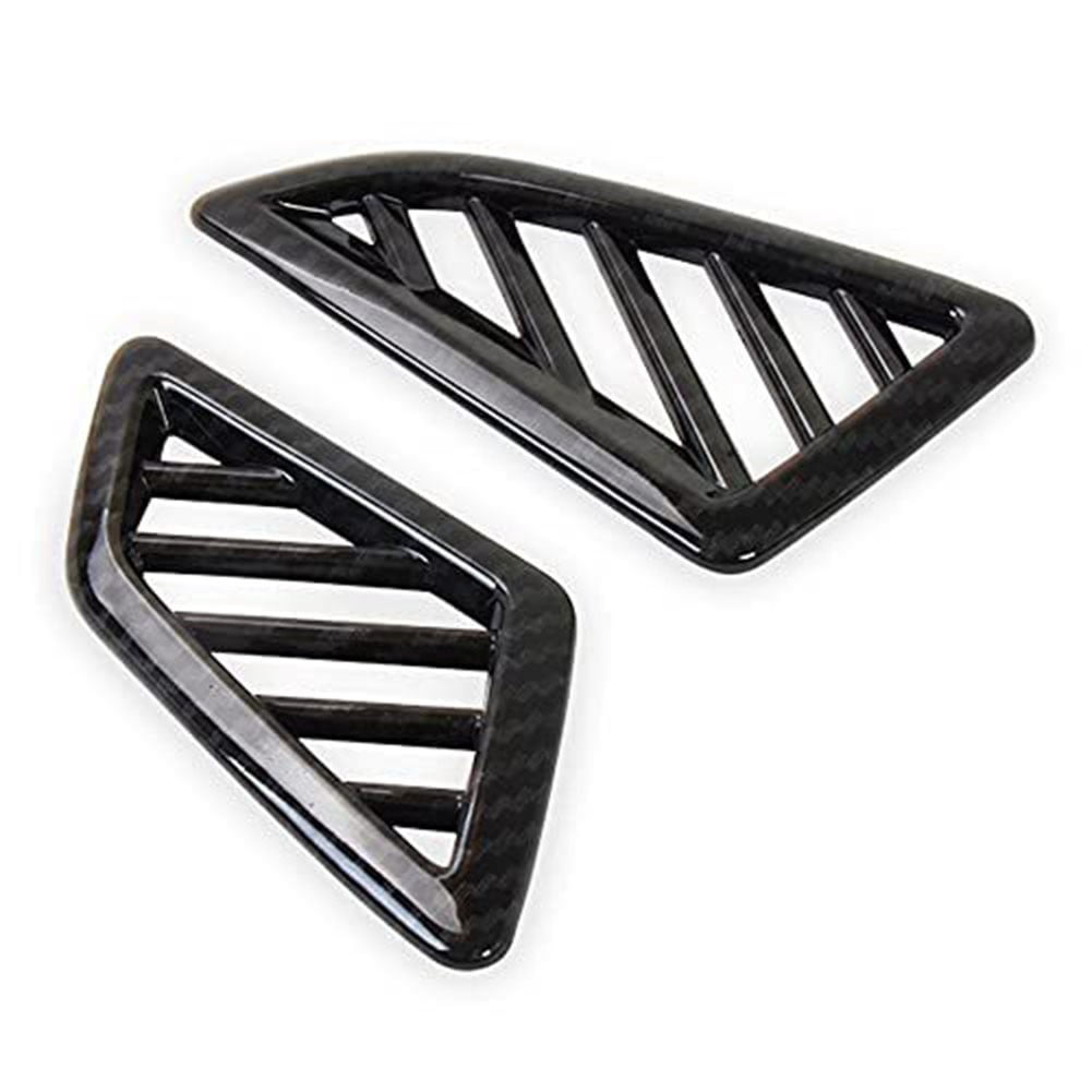 Carbon Fiber Style AC Vent Covers For 2016+ Honda Civic 10th Gen - Left & Right Set
