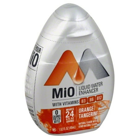 Mio Vitamins Liquid Water Enhancer, Orange Tangerine, 1.62 Fl Oz, 1 Count
