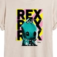 thumbnail image 3 of Toy Story 4 - Rex - Juniors Ideal Flowy Muscle T-Shirt, 3 of 5