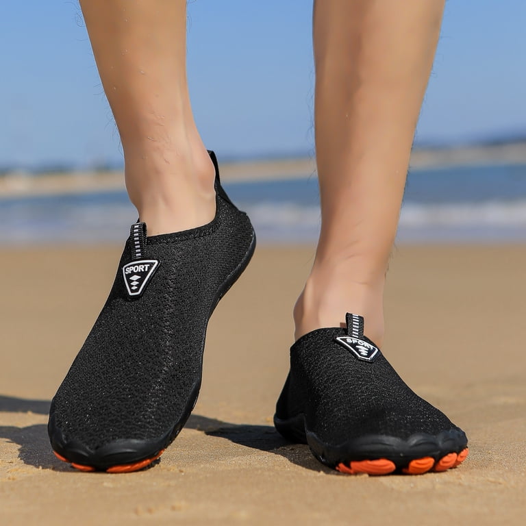 HIKE Footwear Black Water Shoes Aqua Socks Men‎ Women Size 43 Amazon.com | SIMARI Water Shoes for Women Men Aqua Socks  main image 2