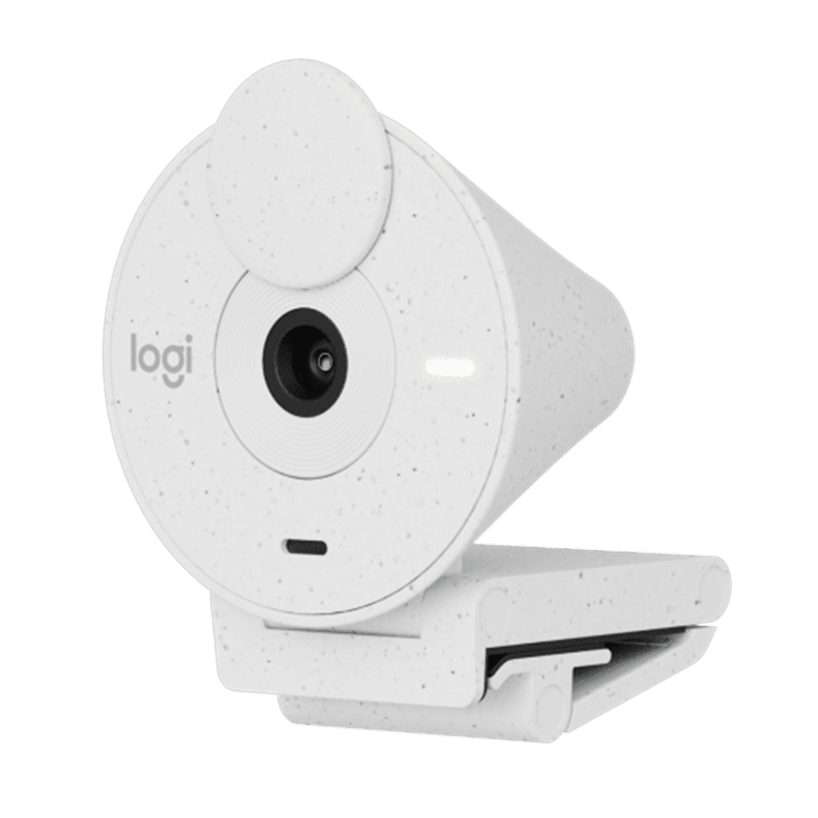 Logitech BRIO 300 Wired HD Webcam, 60 fps/1080p Live Streaming Camera, Auto Light Correction, Noise Cancelling Microphone, Black  white