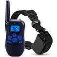 thumbnail image 1 of Collar de adiestramiento para perros — Collar eléctrico con mando a distancia (alcance de 1000 pies) — Con modos de vibración y sonido — Impermeable y recargable por USB, 1 of 6