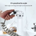 thumbnail image 4 of Juego De Grifo De Ducha, Mejora Del Hogar, Accesorio De Baño, Kit De Extensión, Conector De Tubo De Cocina Ajustable, Sistema De Lavado De Cabello Noticed HA015395-00, 4 of 6