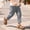 Gray, variant on Girls Boys Sweatpants Baggy Cotton Linen Wide Leg Elastic Waist Sweat Pants Summer Dance School Trousers with Pockets