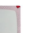 thumbnail image 3 of Ambesonne Emoji Fitted Sheet, Lover Smiling Face Hearts, Twin XL Size, Soft Pink Magenta and Black, 3 of 3