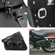 thumbnail image 5 of Riwesomey Alforja para motocicleta, resistente al desgaste, de viaje, de gran capacidad, portátil, impermeable, para cola de motocicleta, fácil Accesorios para motos 38 Hebilla de Goma, 5 of 6
