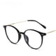 thumbnail image 1 of Adecuado para múltiples escenarios Gafas lisas y ligeras para mujer, montura de gafas de arroz ovaladas retro, gafas coreanas antiluz azul, 1 of 4