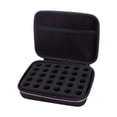 thumbnail image 4 of Estuche de transporte de aceite esencial, Organizador de almacenamiento de aceites esenciales con inserto de espuma, 30 ranuras, carcasa dura, soporte, 4 of 8