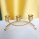 thumbnail image 3 of Candelero nórdico de 3 sala de estar, candelero decorativo Oro Sunnimix Candelabros de pilar, 3 of 8