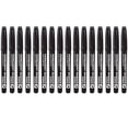 thumbnail image 2 of 16 Pc Permanent Markers Pen Multi Surface Water Fade Resistant Black Fine Point, 2 of 4