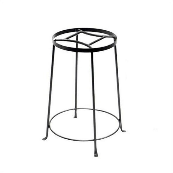 8''H Wrought Iron Argyle Plant Stand I