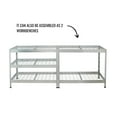 thumbnail image 6 of Ar Shelving 5- Tier Galvanized Steel Garage Storage Shelving Unit with Wire Mesh Rack (35.4 in. W x 71 in. H x 18 in. D) NSF Certified, 6 of 25