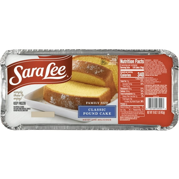 Sara Lee® Pound Cake Family Classic