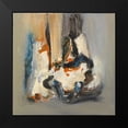 thumbnail image 2 of van Engelshoven, Marie T 12x12 Black Modern Framed Museum Art Print Titled - Movement II, 2 of 5