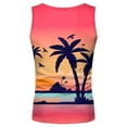 thumbnail image 5 of NOLDARES Tank Tops Men Beach Tank Tops Graphic Summer Funny Sleeveless Shirts(Pink,L), 5 of 5