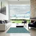 thumbnail image 6 of Ahgly Company Indoor Round Patterned Blue Novelty Area Rugs, 7' Round, 6 of 6