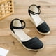 thumbnail image 4 of Amzcrzy Zapatos de mujer,Zapatos de mujer,Zapatillas de mujer, Sandalias de verano para mujer con plataforma y tacón de cuña y punta cerrada, informales Sandalias Mujer Zapatillas De Casa, 4 of 9