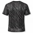 thumbnail image 6 of VgaVtl Summer T Shirt Men Short Sleeve Mesh Slim Clothes for Men Flowing Casual Sparkly Party Crew Neck, 6 of 6