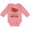 Mauve, variant on Inktastic I'm One in a Melon Watermelon Humor Boys or Girls Long Sleeve Baby Bodysuit