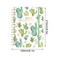 thumbnail image 2 of HLONK 2025 Planner - Planner 2025  January - December 2025 Planner Weekly and Monthly  8.5” x 6.2”  2025 Calendar Monthly Planner with Elastic Closure (Red), 2 of 9