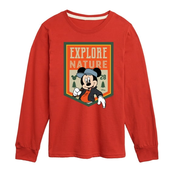 Disney - Explore Nature - Toddler & Youth Long Sleeve Graphic T-Shirt