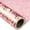 Pink Santa Foil, variant on Christmas Wrapping Paper Jumbo Roll for Boy Kid, Red Truck & Snowy Pine Forest Reversible Design for Winter Holiday, Family Gathering, 24 inches x 100 Feet