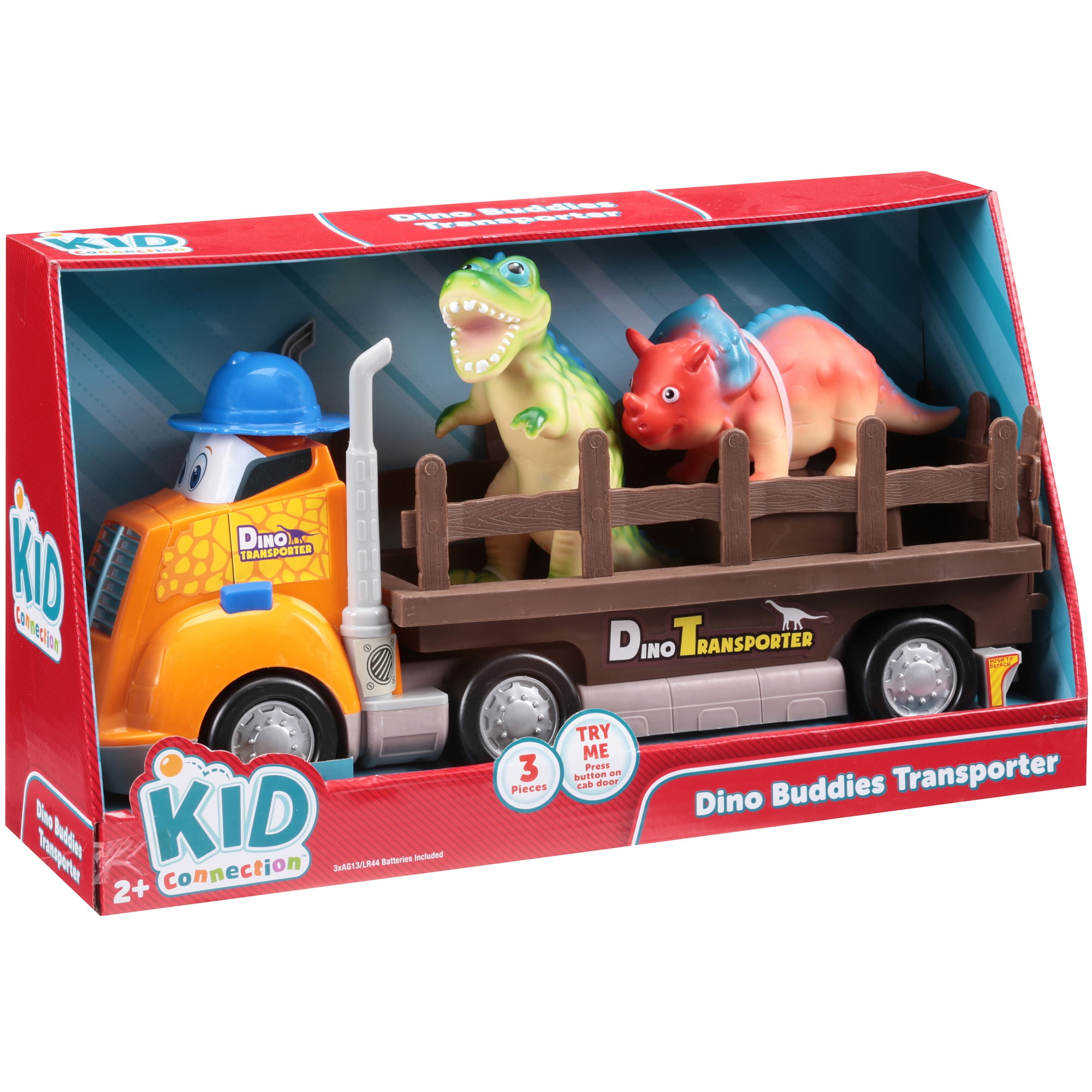 HEALTHTIME Dino Truck Set Simulação De Dinossauro Transportador De