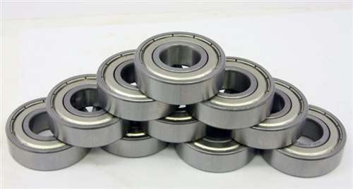 10 Flanged Inch Bearing 1//8/"x 1//4/" Single Shield VXB
