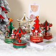 thumbnail image 2 of Cajas de música automáticas, carrusel de juguetes de Navidad, regalos de cumpleaños, fiesta de boda, decoración de habitación de bebé, decoración del hogar de Navidad, 2 of 4