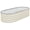 White, variant on SnugNiture 6x3x1.5 ft Galvanized Raised Garden Bed – Durable Outdoor Metal Planter Box for Vegetables, Herbs, and Flowers, Brown