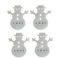 thumbnail image 1 of Naiovety Juego de 4 unidades de soporte para cubiertos de Navidad, de restaurante, centro de mesa, tenedor, cuchara, herramienta para cortar, Kits de decoración para fiestas Beige Naiovety HA068998-02, 1 of 6