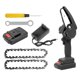 thumbnail image 1 of Mini Motosierra Portátil De 24 V, Motosierra Eléctrica Inalámbrica Ligera De 4 Pulgadas Con Tablero Antisalpicaduras, Tijeras De Podar De Mano, Sierras De Cadena Para Patio, Jardín, Rama De Árbol, Methold TO005635-02, 1 of 5