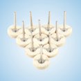 thumbnail image 3 of CHICIRIS 10PCS 25MM Wool Felt Polishing, Buffing Drill Grinder Wheel Brushes With Handle, For  Tool, 3 of 8