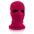 thumbnail image 2 of 1-Hole Knitted Ski Mask Winter Balaclava Full Face Cover For Outdoor Sports, Warm Face Protection With Exposed Eyes And Mouth, Made Of Quality Cotton For Winter, 2 of 4