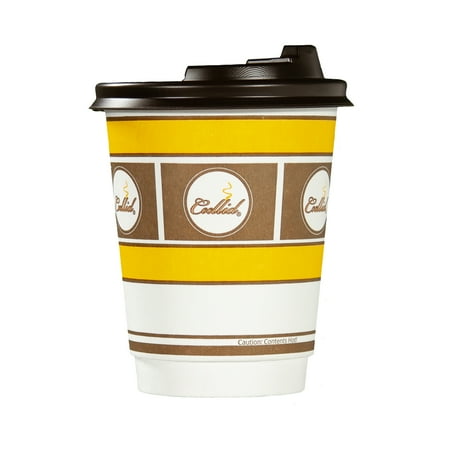 proof spill coffee cups disposable oz lids burn count walmart