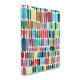 thumbnail image 3 of Stupell Industries Varied Rainbow Lines Abstract Pattern Watercolor Detail Painting Gallery Wrapped Canvas Print Wall Art, Design by Regina Moore, 3 of 7