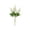#1 A【2x Artificial Flowers】, variant on Artificial Hyacinth Crabapple Flower Bouquet with Vase, Realistic Silk Floral Arrangement for Wedding Home Decor, Artificial Flower Centerpiece, SouMaox