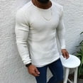 thumbnail image 2 of Fall Sweaters for Men Clearance, Men's Sweater Casual Sweater Sweater Knitting Sweaters Tops, 2 of 3
