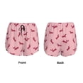 thumbnail image 5 of Lsque Dachshund Dog Puppy Printed Women's Running Shorts with Liner Pockets,Elastic Quick Dry Workout Athletic Gym Yoga Shorts,Womens High Waist Shorts-XX-Large, 5 of 9