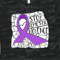 thumbnail image 4 of Inktastic Stop Domestic Violence-shattered glass Women's T-Shirt, 4 of 5