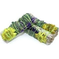 thumbnail image 3 of Soul Sticks Floral White Sage Smudge Sticks Bundles with Flowers and Smudging Guide, 3 Pack, Fairytale, 3 of 5